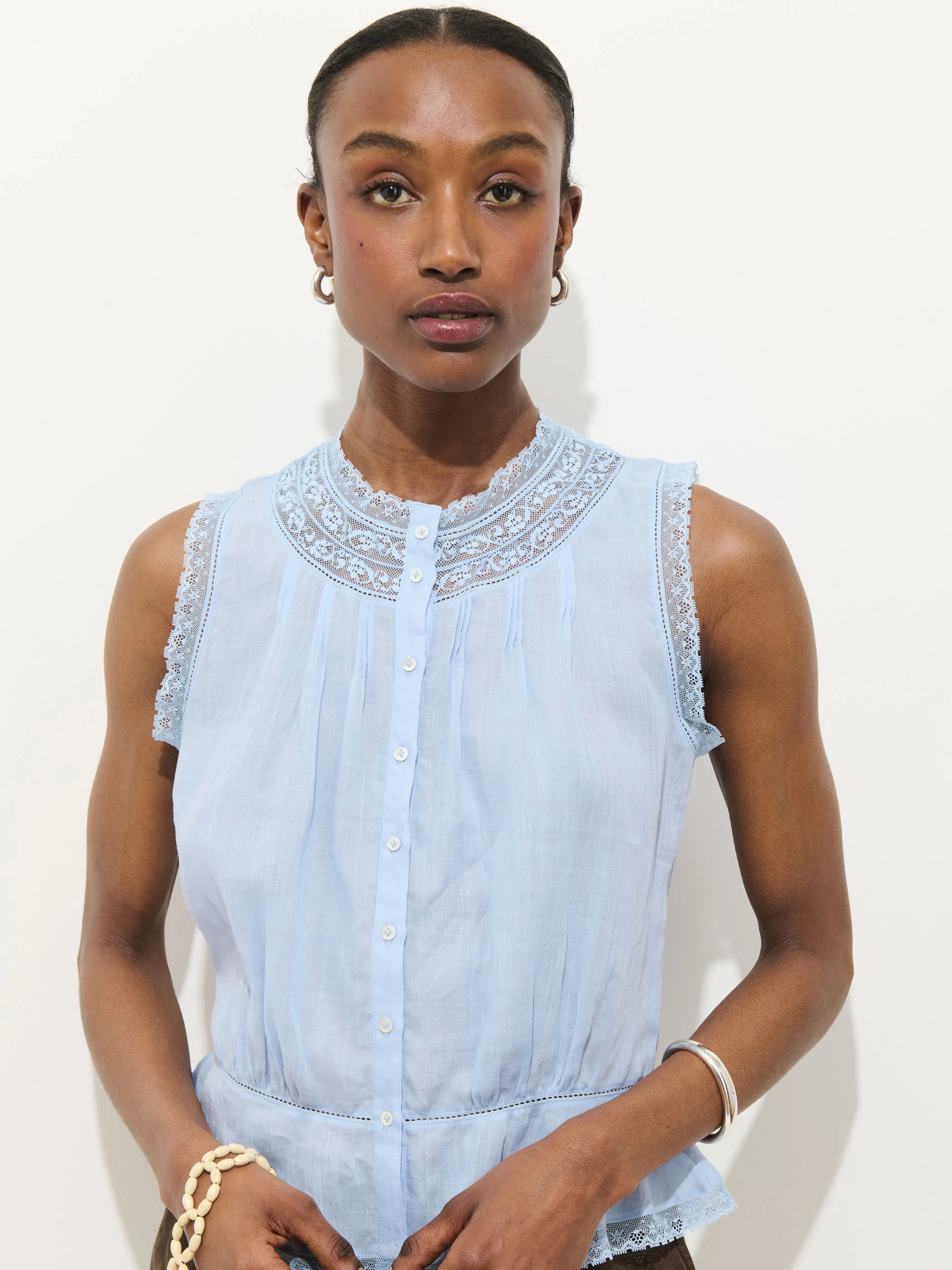 Collette Top In Ramie - Image 4