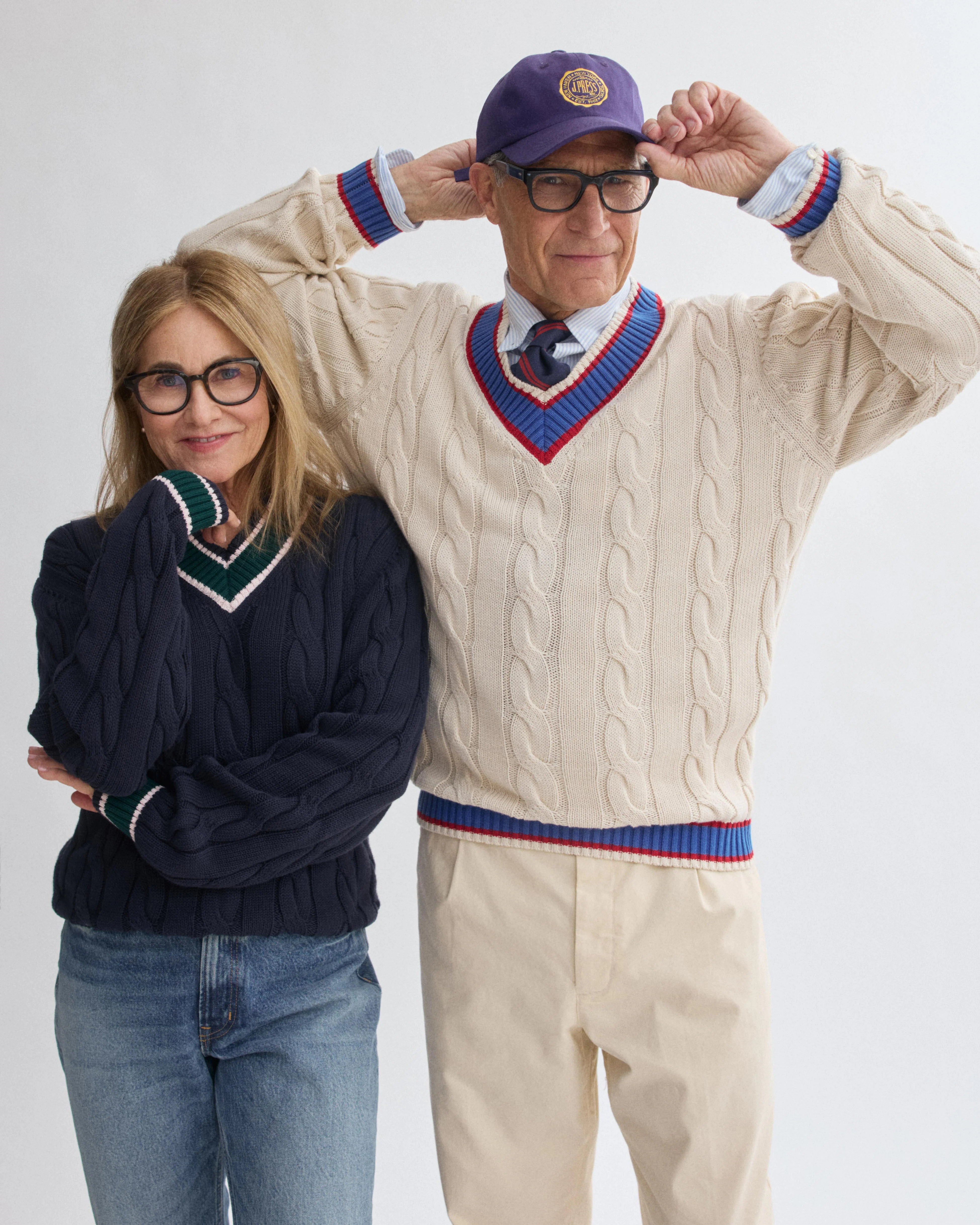J.Press x Alex Mill Cricket Cable Sweater In Cotton - Image 7