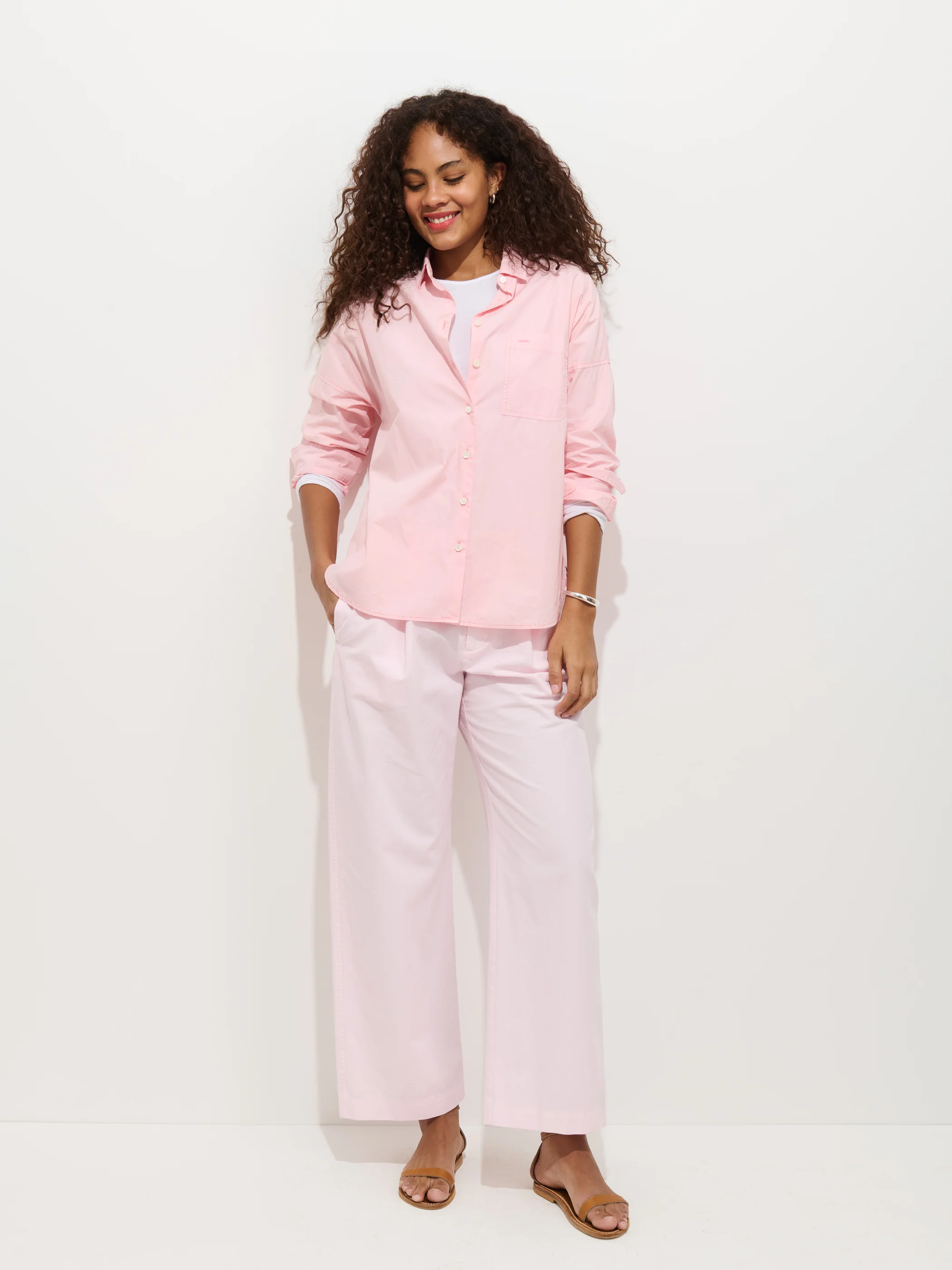 Jo Shirt In Cotton Poplin - Image 3