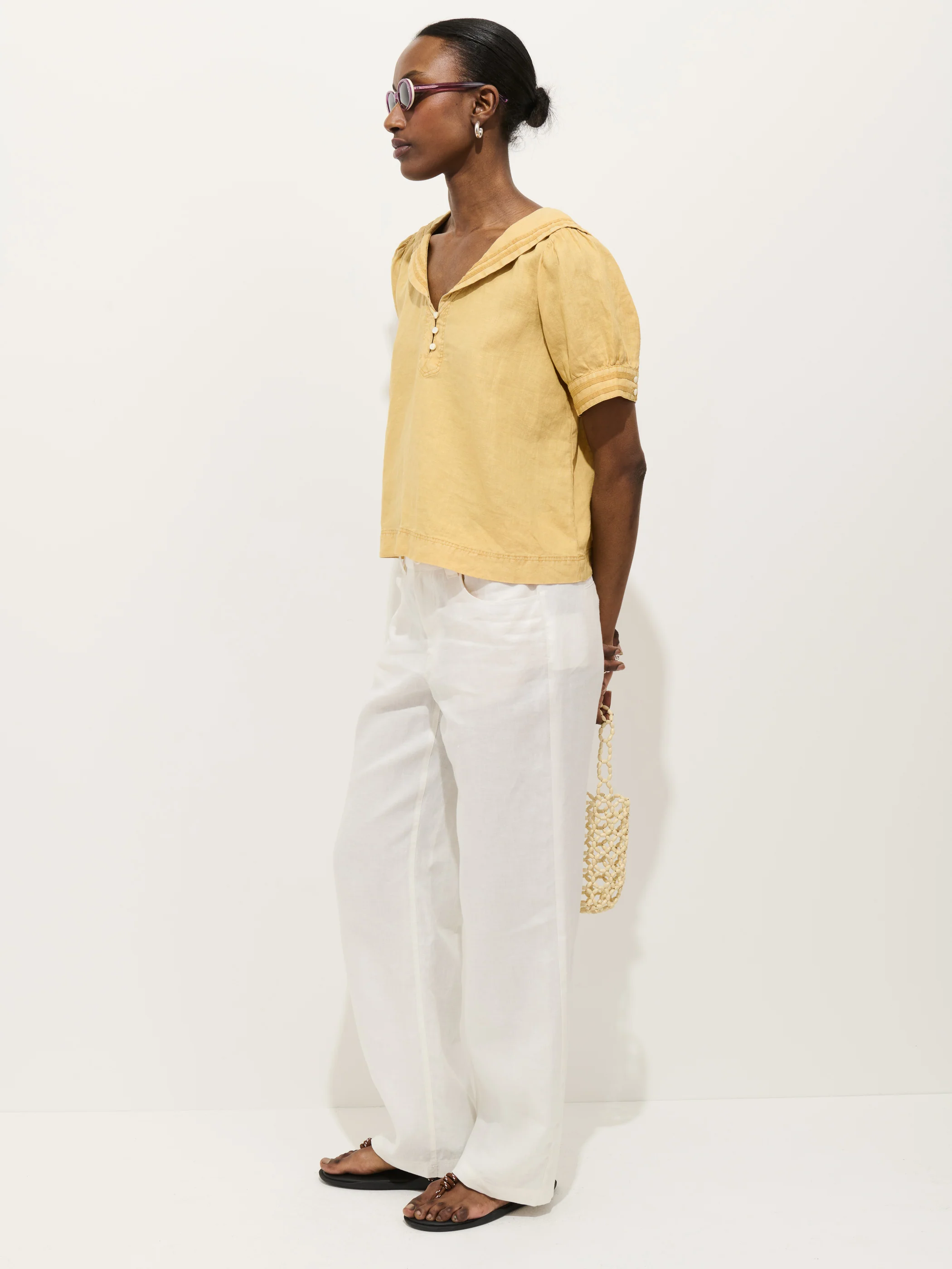 Lafayette Pant In Linen - Image 8