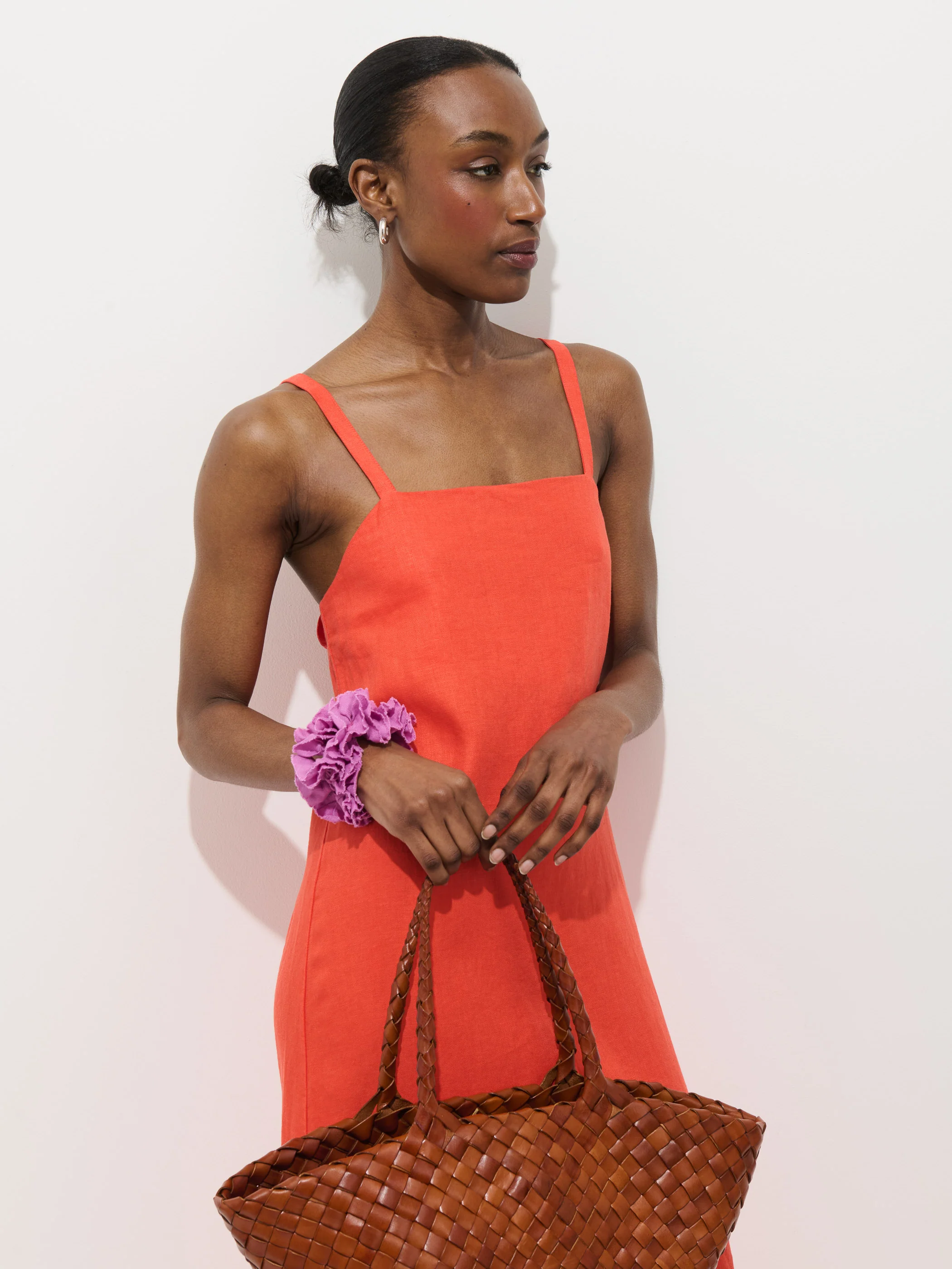 Marie Dress In Linen - Image 5