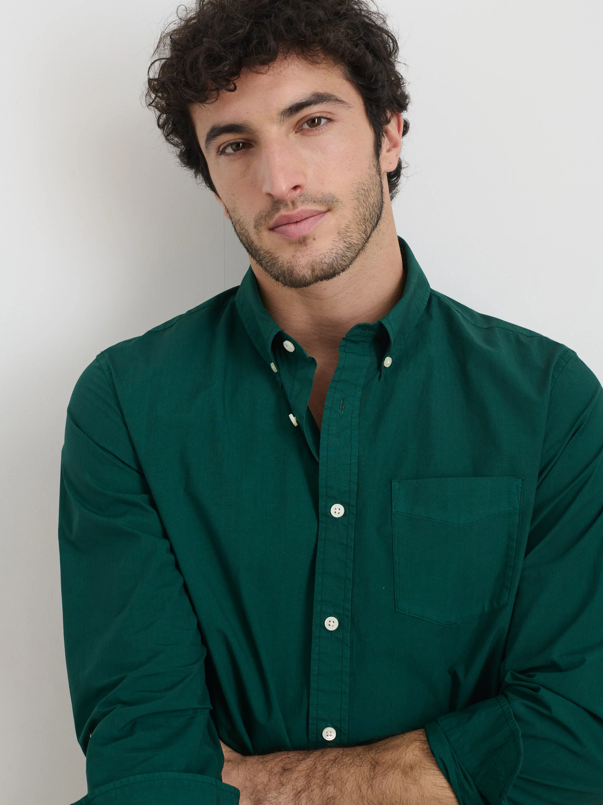 Mill Shirt In Cotton Poplin - Image 6