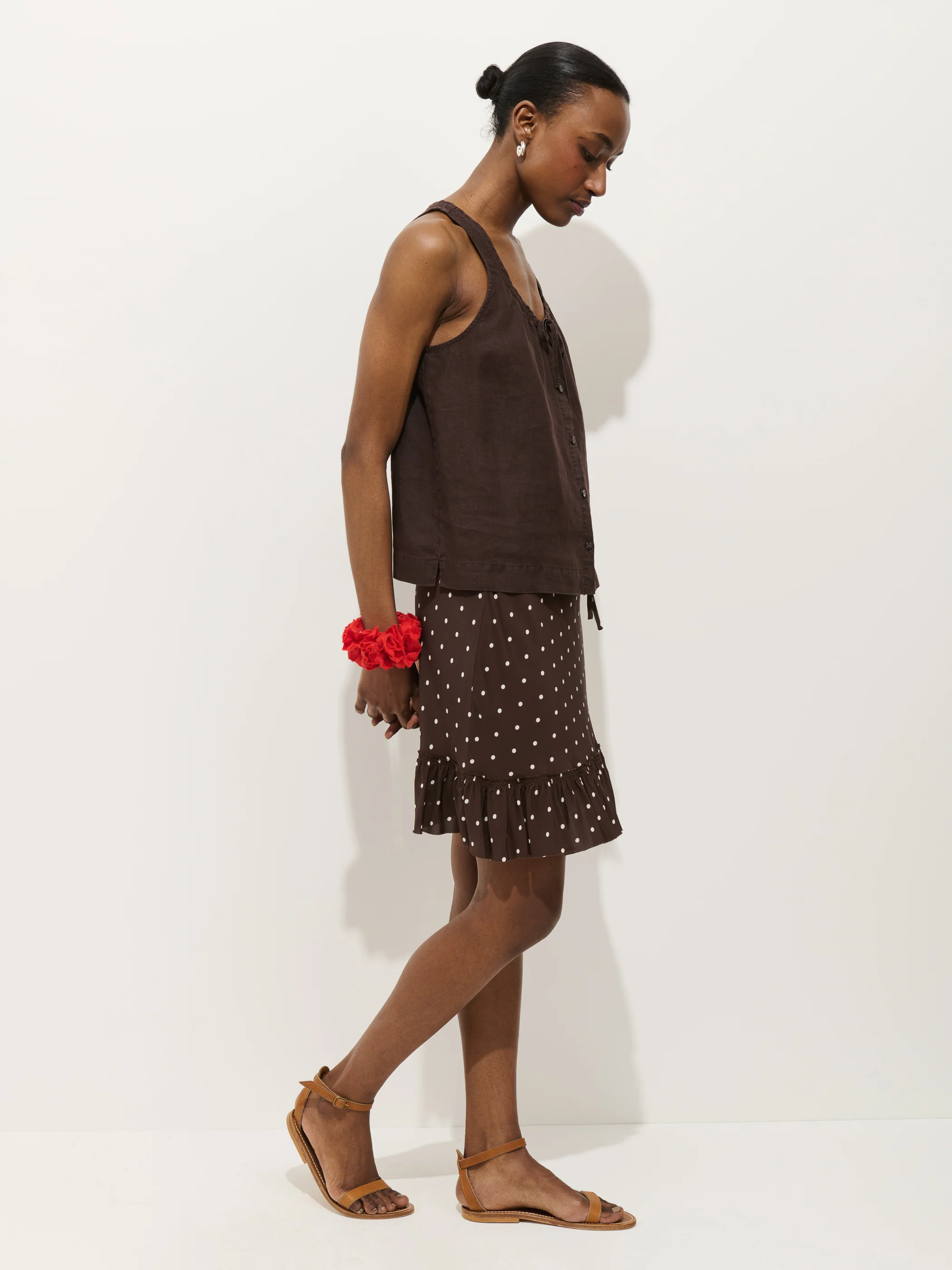 Sydney Top In Linen - Image 5