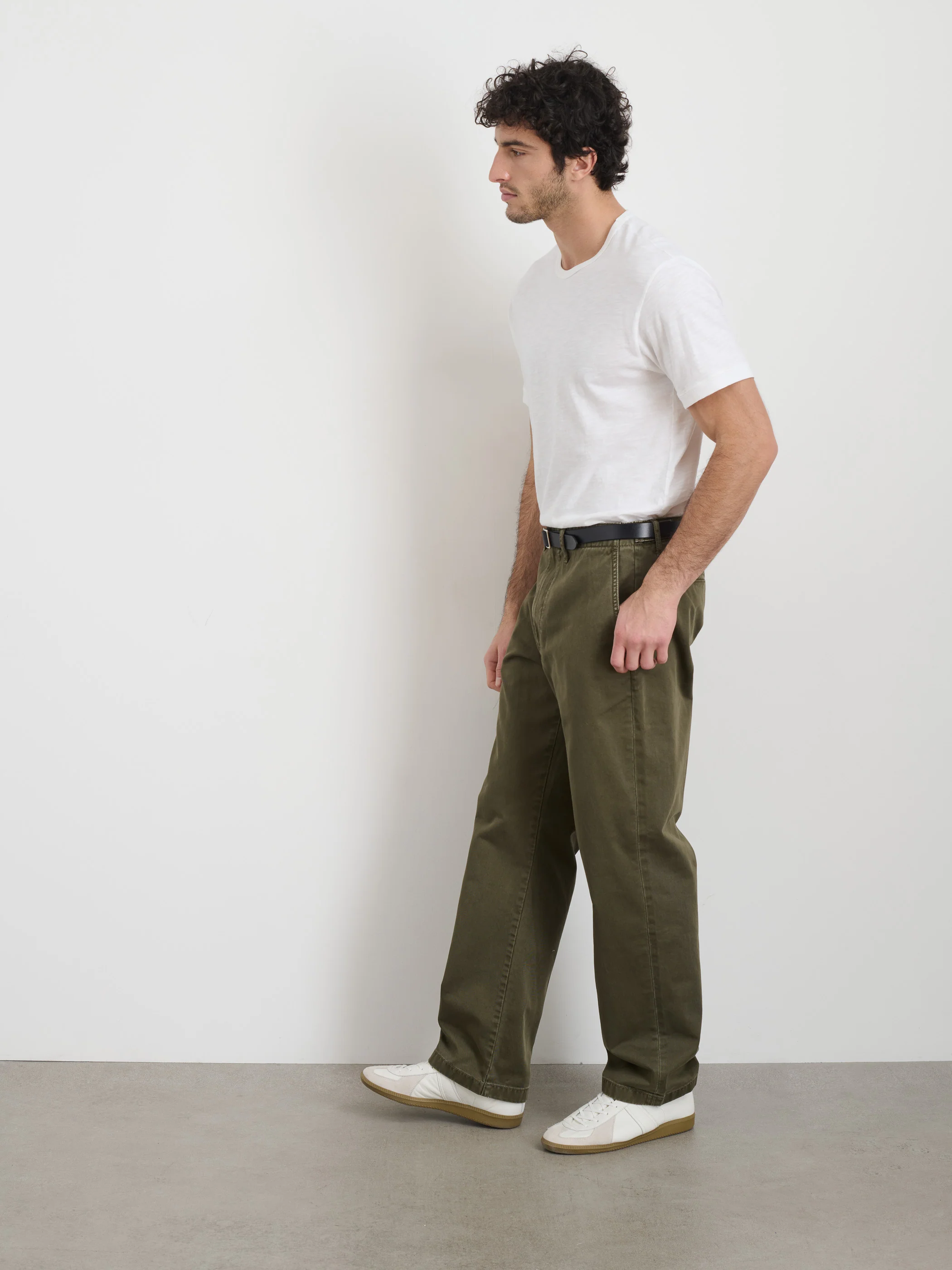 Straight Leg Pant In Vintage Wash Chino - Image 3