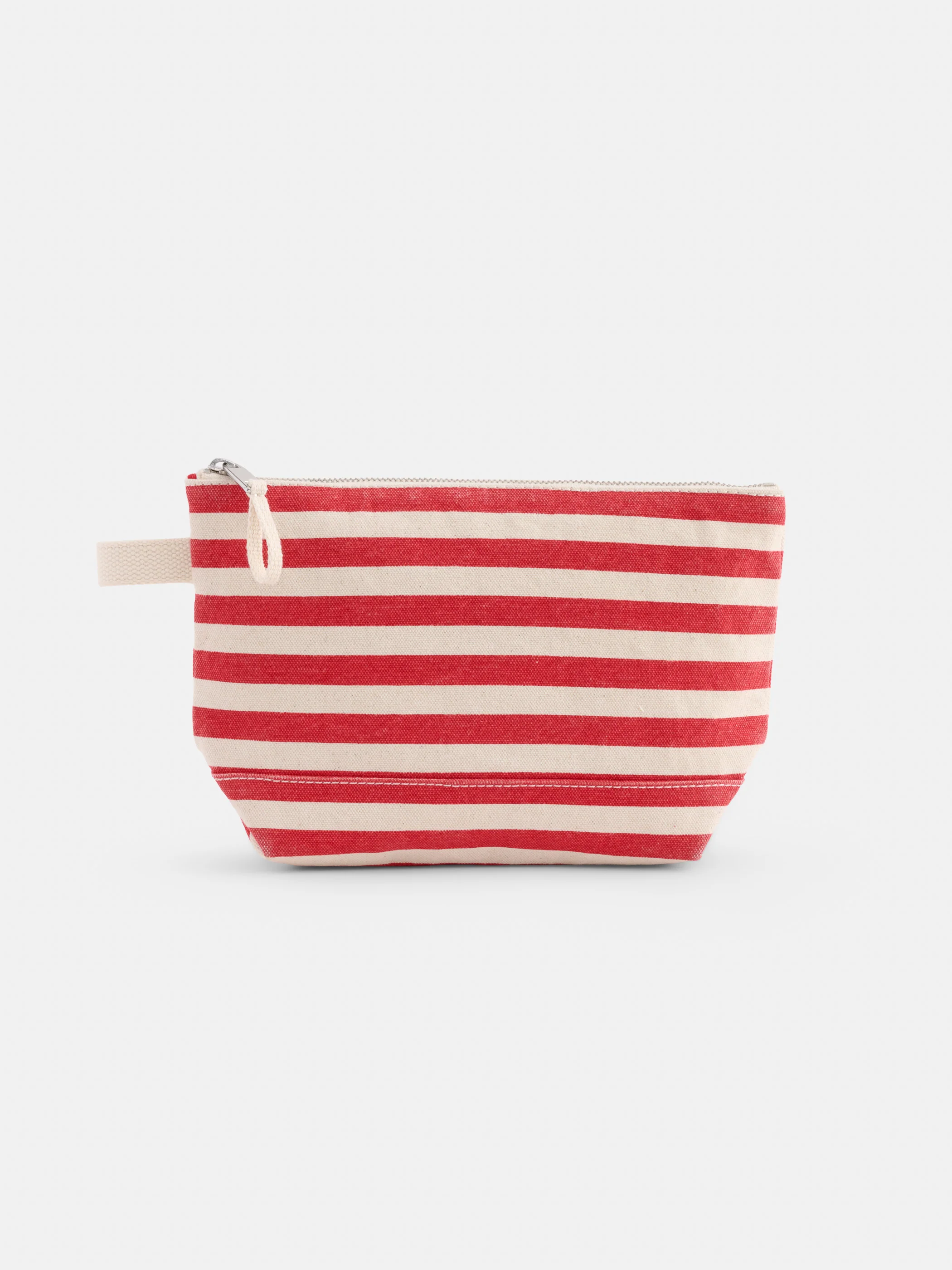 The Painted Perfect Striped Canvas Pouch - Image 2